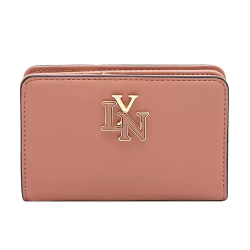 Ví Nữ Lyn Camille Short Wallet LL24FWF063 Màu Hồng Cam