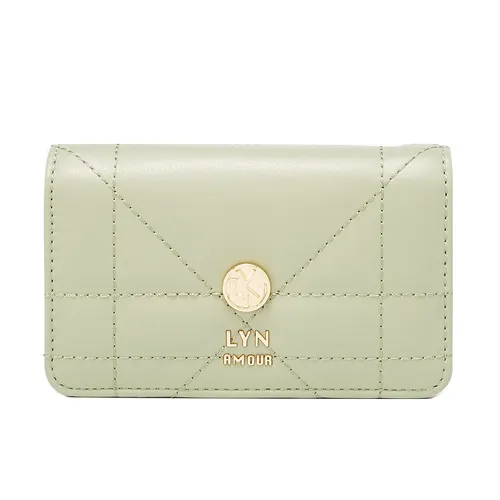 Ví Nữ Lyn Iris Short Wallet LL24FWF015 Màu Xanh Green