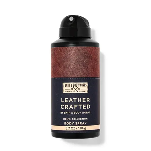 Xịt Thơm Toàn Thân Nam Bath & Body Works Body Spray Leather Crafted 104g
