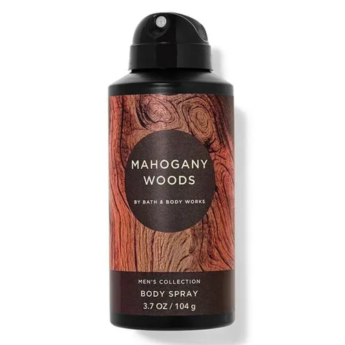 Xịt Thơm Toàn Thân Nam Bath & Body Works Body Spray Mahogany Woods 104g