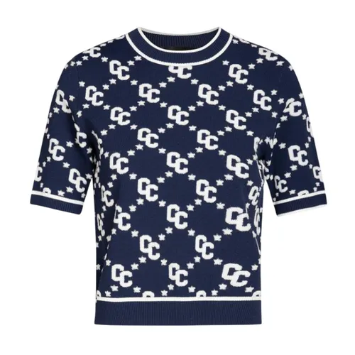 Áo Len Nữ Chester Charles With logo - CW404KT0240L2 Màu Xanh Size S - Thời trang - Vua Hàng Hiệu