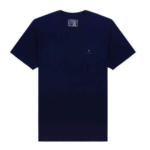 Thời trang Giovanni Áo phông - Áo Phông Nam Giovanni Regular Fit Tshirt GTS0003-1NN Màu Xanh Navy Size L - Vua Hàng Hiệu