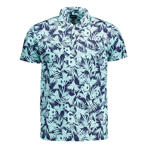 Gant - Áo Polo Nam Gant Short Sleeve Shirt 21012022091_AZZURRO_409 Màu Xanh Họa Tiết Size S - Vua Hàng Hiệu