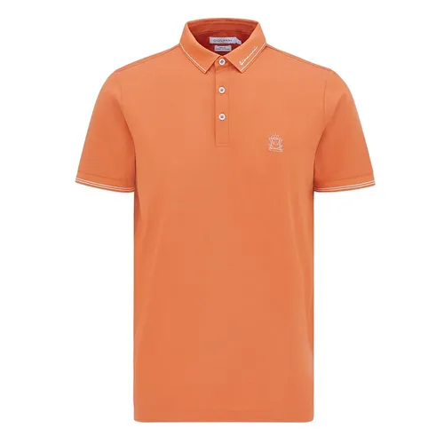 Áo Polo Nam Giovanni GPL0115-1LB Màu Cam Size L - Thời trang - Vua Hàng Hiệu
