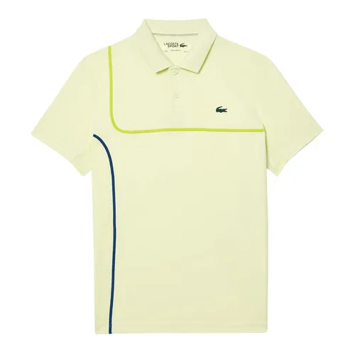 Thời trang Lacoste Áo Polo 100%Polyester Mỹ - Áo Polo Nam Lacoste Piqué Tennis Ultra-Dry Technology DH7362 PSN Màu Vàng Chanh Size 5 - Vua Hàng Hiệu