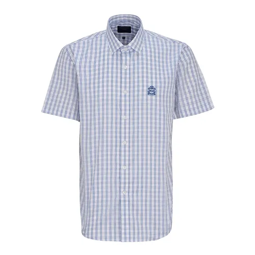 Áo Sơ Mi Cộc Tay Nam Giovanni GSS0143-1 Màu Xanh Da Trời Size L