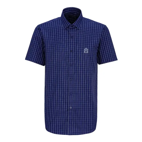 Áo Sơ Mi Cộc Tay Nam Giovanni GSS0144-1 Màu Xanh Navy Size M - Thời trang - Vua Hàng Hiệu