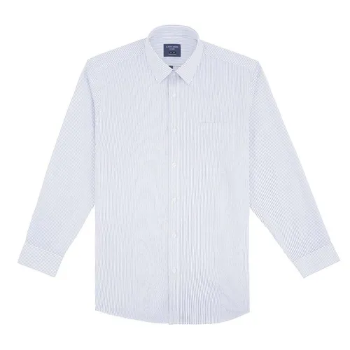 Áo Sơ Mi Dài Tay Nam Giovanni GLS0256-1NN Kẻ Sọc Màu Xanh/Trắng Size L
