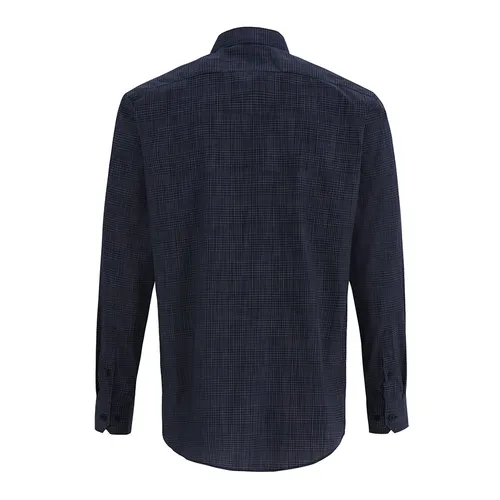 Thời trang - Áo Sơ Mi Dài Tay Nam Giovanni GLS0327-1DN Màu Xanh Navy Size XL - Vua Hàng Hiệu