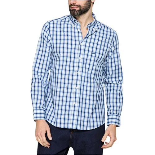Carrera Jeans - Áo Sơ Mi Nam Carrera Jeans 213A1230A Màu Xanh Kẻ Size M - Vua Hàng Hiệu
