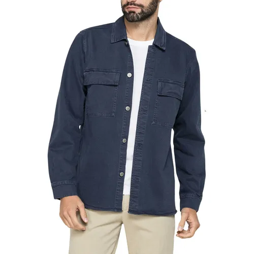 Thời trang - Áo Sơ Mi Nam Carrera Jeans 411B8302S Màu Xanh Navy Size L - Vua Hàng Hiệu