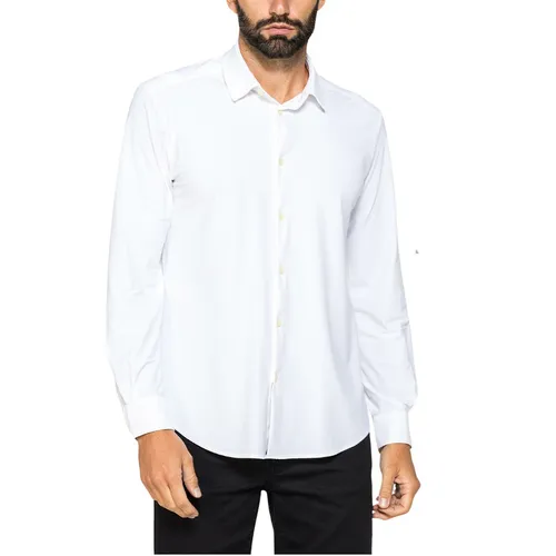 Áo Sơ Mi Nam Carrera Jeans T2201223A_001 Màu Trắng Size M - Thời trang - Vua Hàng Hiệu
