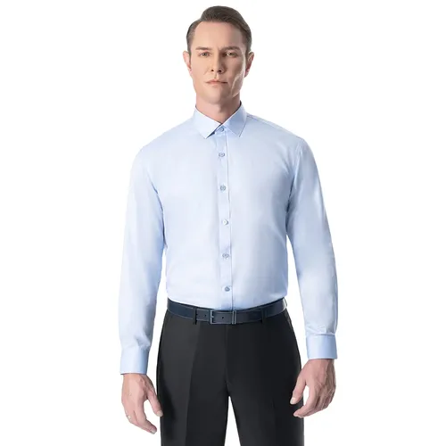 Áo Sơ Mi Nam Giovanni Sartoria Regular Fit Shirt SLS0029-1LB Màu Xanh Da Trời Nhạt Size XL