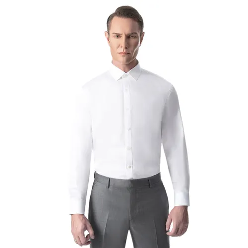 Áo Sơ Mi Nam Giovanni&nbsp;SLS0026-1WH Màu Trắng Size XL