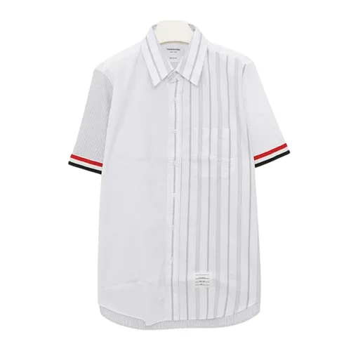 Áo Sơ Mi Nam Thom Browne In White - MWS252F - 03113 100 Màu Trắng Size 2