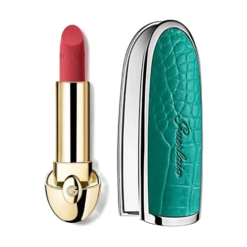 Son Môi Guerlain Son lì - Combo Vỏ Son + Son Guerlain Rouge G Velvet Refill 366 Le Rose Pompon Màu Hồng Hoa - Vua Hàng Hiệu
