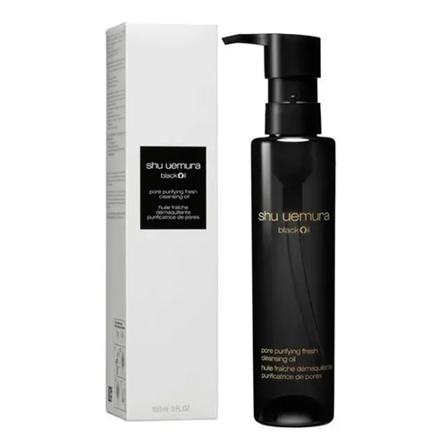 Mỹ phẩm - Dầu Tẩy Trang Shu Uemura Black Fresh Cleansing Oil 150ml - Vua Hàng Hiệu