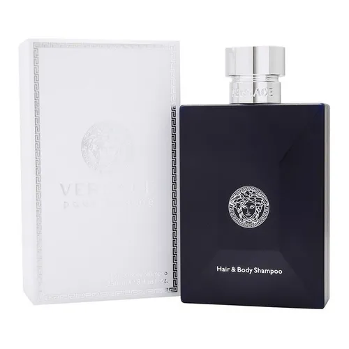 Mỹ phẩm - Gel Tắm Gội Nam Versace Pour Homme Hair And Body Shampoo 250ml - Vua Hàng Hiệu