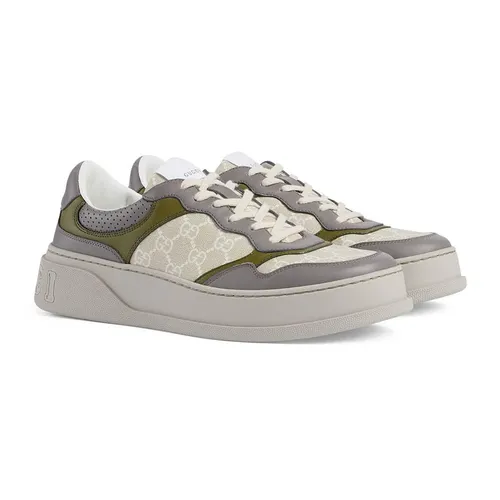 Giày - Giày Sneaker Nam Gucci GG 700641UPG901282 Màu Be Xám Size 40.5 - Vua Hàng Hiệu