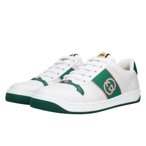 Giày Sneaker Nam Gucci GG Sneakers White Men’s 765054AACV8-9053 Màu Trắng Xanh Size 40