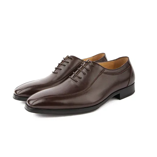 Giày Tây Nam Giovanni Oxford GSH0108-1HB Màu Nâu Size 42