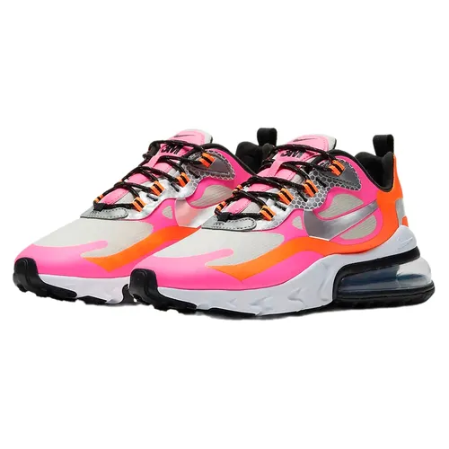 Giày Nike Phối màu - Giày Thể Thao Nữ Nike Air Max 270 React Pink Grey Orange Shoes CT1834-100 Phối Màu Size 37.5 - Vua Hàng Hiệu
