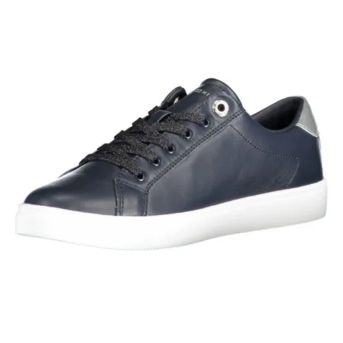 Giày - Giày Thể Thao Nam Tommy Hilfiger FW0FW06147F_BLU_DW5 Màu Xanh Than Size 41 - Vua Hàng Hiệu