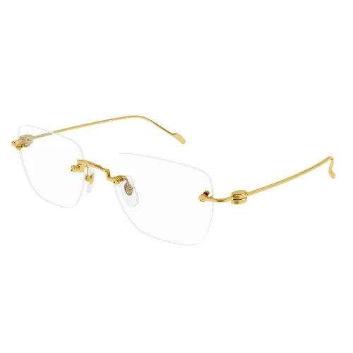 Gọng Kính Nam Cartier CT0379O 002 Màu Vàng Gold