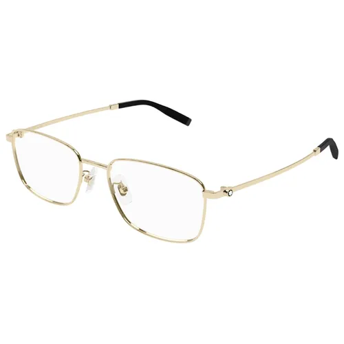 Gọng Kính Nam Montblanc MB0373OA 002 Màu Vàng Gold - Kính mắt - Vua Hàng Hiệu