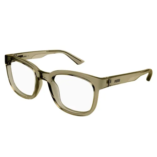 Gọng Kính Nữ Puma PU0427O 004 Màu Be Đậm