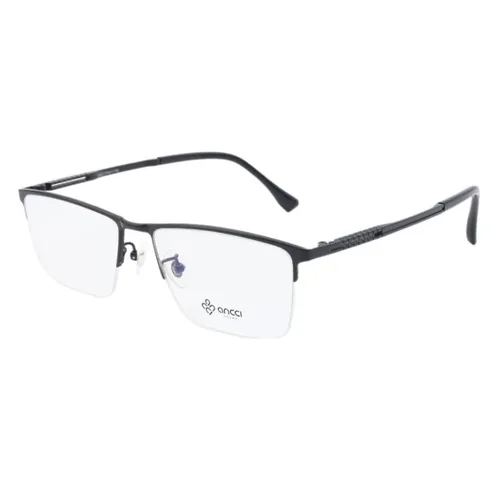 Gọng Kính Unisex Ancci AC34147 C1 Màu Đen - Kính mắt - Vua Hàng Hiệu