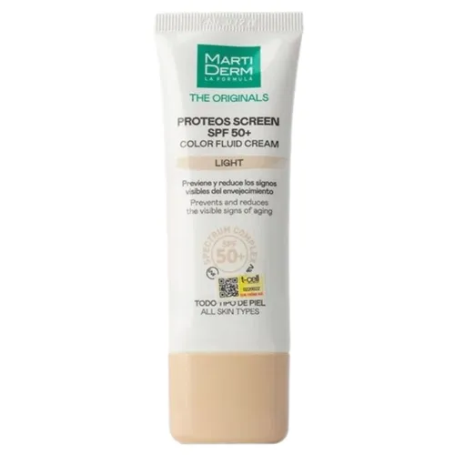 Kem chống nắng Martiderm - Kem Chống Nắng MartiDerm The Originals Proteos Screen SPF50+ Color Fluid Cream 40ml C_NNQ - Vua Hàng Hiệu