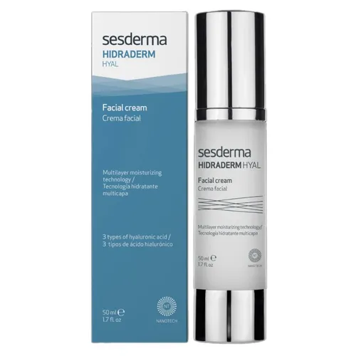 Mỹ phẩm - Kem Dưỡng Ẩm Chuyên Sâu Sesderma Hidraderm Hyal Facial Cream 50ml - Vua Hàng Hiệu