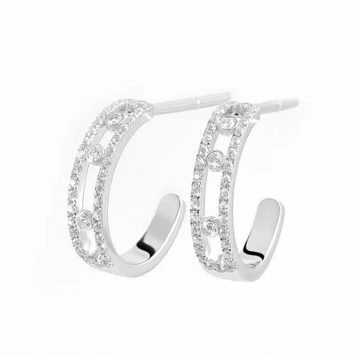 Trang sức - Khuyên Tai Nữ Morina Earrings H0845 Màu Vàng Trắng - Vua Hàng Hiệu