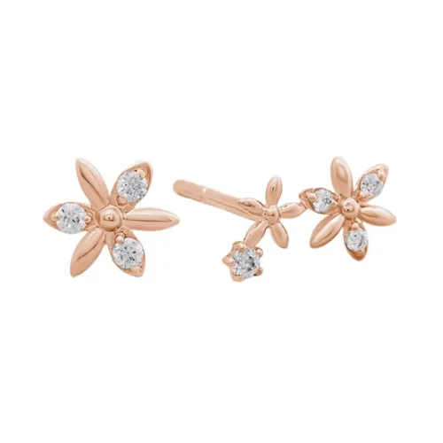 Khuyên Tai Nữ Morina Earrings H3176 Màu Vàng Hồng