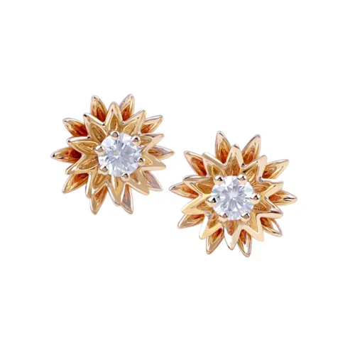 Khuyên Tai Nữ Morina Earrings H3251 Màu Vàng Hồng