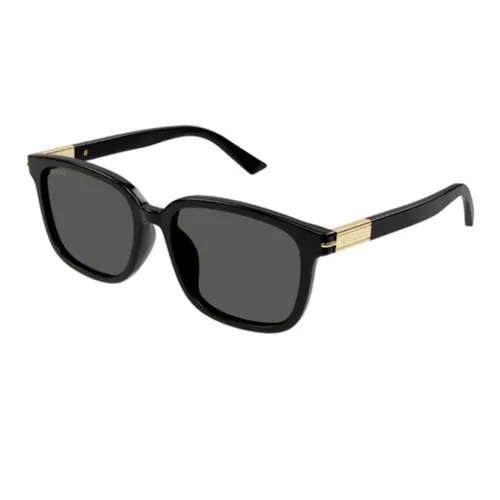 Kính Mát Nam Gucci GG1505SK 001 Sunglasses Màu Đen Xám