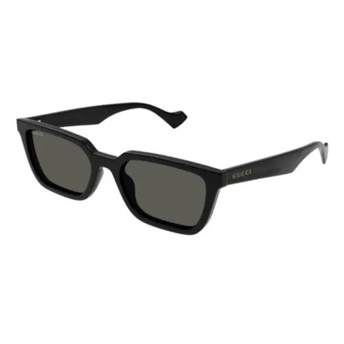 Kính Mát Nam Gucci GG1539S 001 Sunglasses Màu Đen Xám