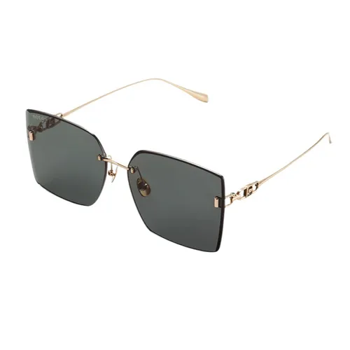 Kính Mát Nữ Bolon Squares Sunglasses BL7201 A60 Màu Vàng Xám