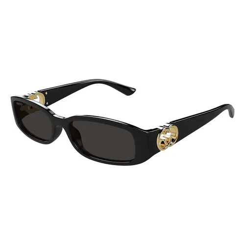 Kính mắt Gucci Nữ - Kính Mát Nữ Gucci Black Sunglasses GG1661S 001 Màu Đen - Vua Hàng Hiệu