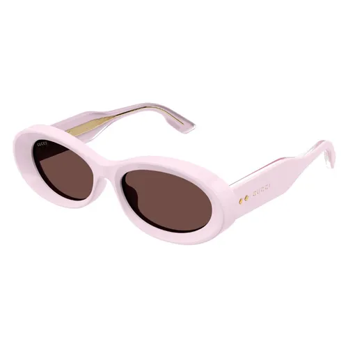 Kính Mát Nữ Gucci GG1527S 003 Sunglasses Màu Hồng - Kính mắt - Vua Hàng Hiệu