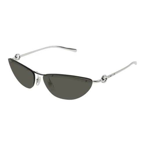 Kính Mát Nữ Gucci Silver Sunglasses GG1701S 001 Màu Bạc Xám - Kính mắt - Vua Hàng Hiệu