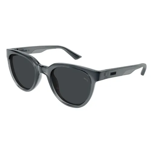 Kính Mát Nữ Puma Sunglasses PU0424S 001 Màu Xám