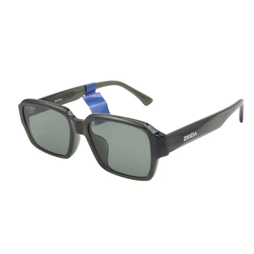 Kính mắt Hộp đựng kính - Kính Mát Nữ Ziozia Sunglasses 9087 C2 Màu Xám/Xanh - Vua Hàng Hiệu