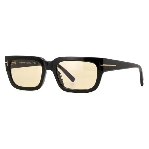 Kính mắt Tom Ford - Kính Mát Tom Ford Ezra TF1075 01E Photochormic Màu Đen - Vua Hàng Hiệu