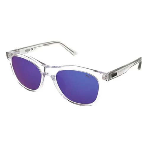 Kính mắt - Kính Mát Trẻ Em Puma Sunglasses PJ0074S 004 Màu Xanh/ Trong Suốt - Vua Hàng Hiệu