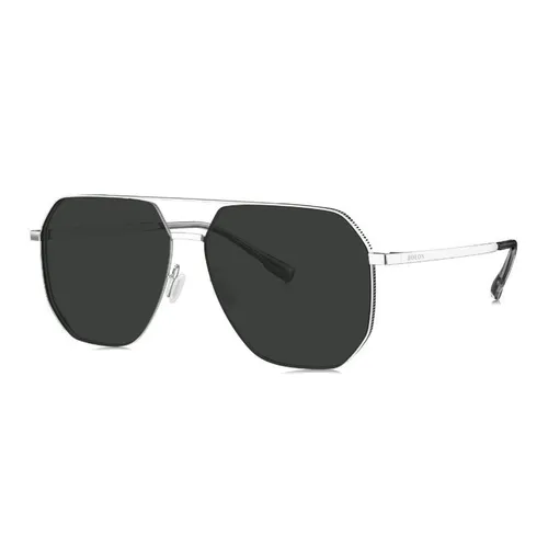 Kính mắt - Kính Mát Unisex Bolon Sunglasses BL8101 C90 Màu Bạc Xám - Vua Hàng Hiệu