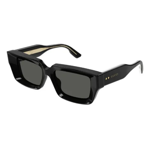 Kính Mát Unisex Gucci GG1529S 001 Màu Đen Xám