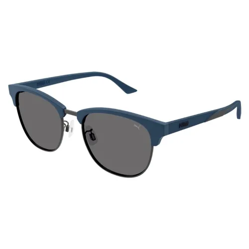 Kính Mát Unisex Puma Sunglasses PE0188SA 002 Màu Xanh Dương