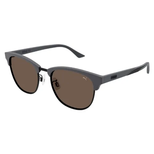 Kính Mát Unisex Puma Sunglasses PE0188SA 003 Màu Đen Xám